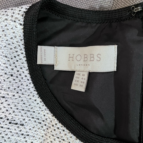 Hobbs Cotton Two Tone Pencil Dress - Picture 7 of 11